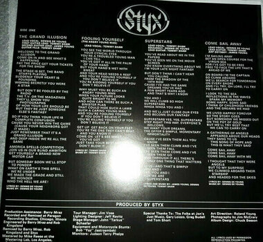 Vinyl Record Styx - The Grand Illusion (LP) (180g) - 3