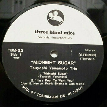 LP Tsuyoshi Yamamoto Trio - Midnight Sugar (2 LP) (180g) (45 RPM) - 4