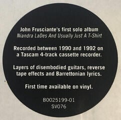 Disco de vinil John Frusciante - Niandra LaDes And Usually Just A T-Shirt (Gatefold) (2 LP) - 2