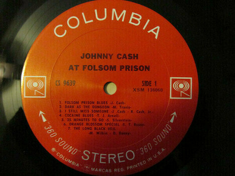 Vinyl Record Johnny Cash - At Folsom Prison (LP) - 3