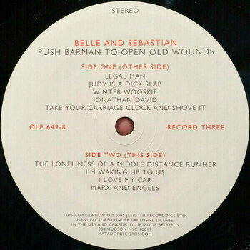 Δίσκος LP Belle and Sebastian - Push Barman To Open Old Wounds (3 LP) - 12