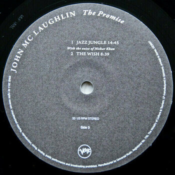 Disque vinyle John McLaughlin - The Promise (2 LP) (180g) - 6
