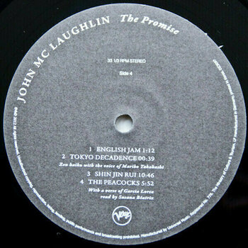 Δίσκος LP John McLaughlin - The Promise (2 LP) (180g) - 7