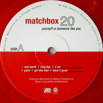 LP Matchbox Twenty - Yourself Or Someone Like You (Transparent Red) (Anniversary Edition) (LP) - 3