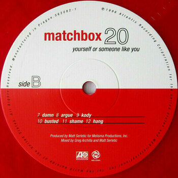 Disco in vinile Matchbox Twenty - Yourself Or Someone Like You (Transparent Red) (Anniversary Edition) (LP) - 4