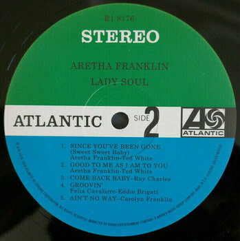 Vinylplade Aretha Franklin - Lady Soul (LP) (180g) - 4
