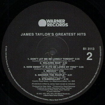Disque vinyle James Taylor - Greatest Hits (LP) (180g) - 7