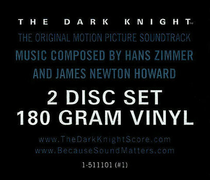 Vinyl Record Hans Zimmer - The Dark Knight Original Motion Picture Soundtrack (2 LP) - 3