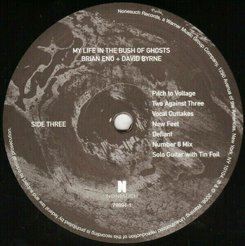 Vinylplade Brian Eno & David Byrne - My Life In the Bush of Ghosts (2 LP) - 4