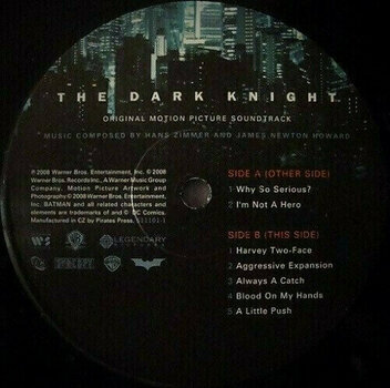 Vinyl Record Hans Zimmer - The Dark Knight Original Motion Picture Soundtrack (2 LP) - 9