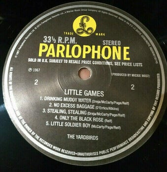 Vinyylilevy The Yardbirds - Little Games (LP) (180g) - 4