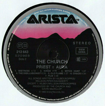 Δίσκος LP The Church - Priest=Aura (2 LP) (180g) - 4