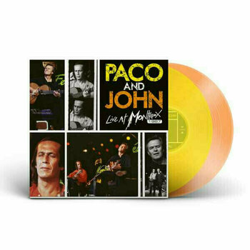 LP Paco de Lucía - Paco And John Live At Montreux 1987 (Yellow & Orange) (2 LP) - 2