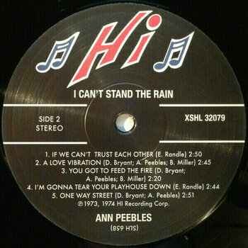Disque vinyle Ann Peebles - I Can't Stand The Rain (LP) (180g) - 5