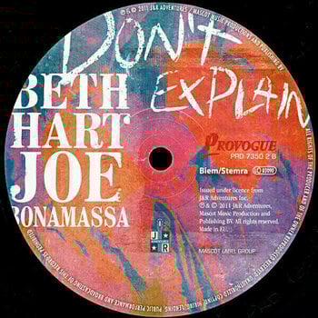 Δίσκος LP Beth Hart & Joe Bonamassa - Don't Explain (LP) (180g) - 3