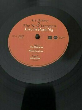 Vinyl Record Art Blakey & Jazz Messengers - Live In Paris '65 (180g) (Limited Edition) - 3