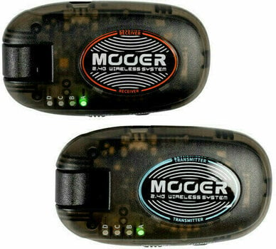 Trådløst system til guitar/bas MOOER AP10 Wireless System ISM 2,4 GHz - 6