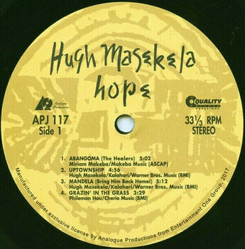 LP Hugh Masekela - Hope (2 LP) (200g) - 2