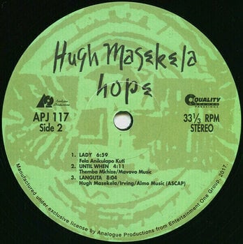 LP Hugh Masekela - Hope (2 LP) (200g) - 3