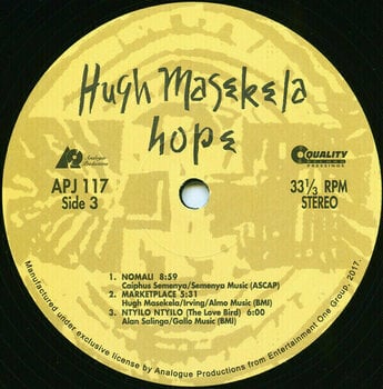 LP Hugh Masekela - Hope (2 LP) (200g) - 4