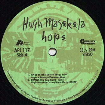 LP Hugh Masekela - Hope (2 LP) (200g) - 5