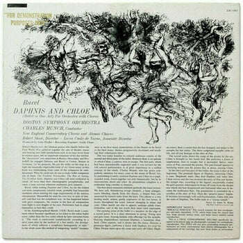 LP deska Charles Munch - Ravel: Daphnis And Chloe (LP) (200g) - 2