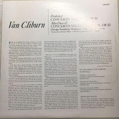 LP platňa Walter Hendl Chicago Symphony - Prokofieff: Concerto No. 3 / MacDowell:Concerto No. 2/ Van Cliburn (LP) (200g) - 1