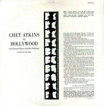 Płyta winylowa Chet Atkins - In Hollywood (LP) (180g) - 4