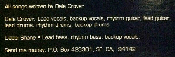 Hanglemez The Melvins - Dale Crover (12" Vinyl) - 6