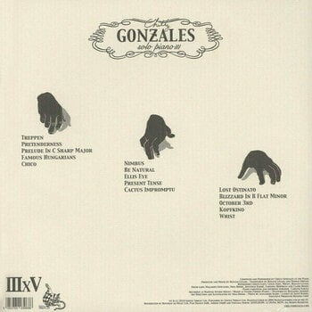 Hanglemez Chilly Gonzales - Solo Piano III (2 LP) (180g) - 2