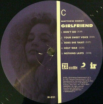 Vinyl Record Matthew Sweet - Girlfriend (2 LP) (180g) - 7