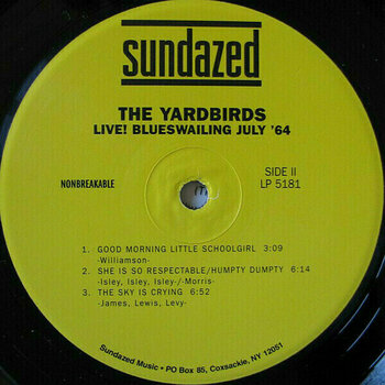 Disco in vinile The Yardbirds - LIVE! Blueswailing July '64 (LP) - 5