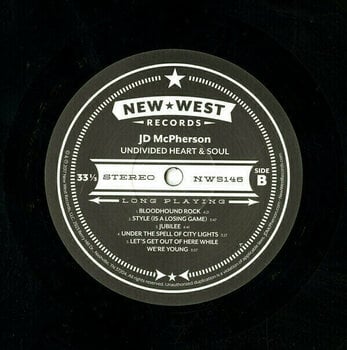 Disc de vinil JD McPherson - Undivided Heart & Soul (LP) (150g) - 9