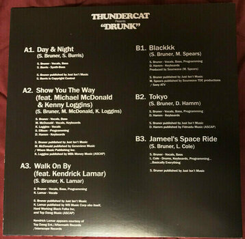 Vinyl Record Thundercat - Drunk (Red Coloured) (4 x 10" Vinyl) - 10
