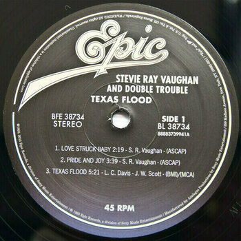 Vinyl Record Stevie Ray Vaughan - Texas Flood (2 LP) (200g) (45 RPM) - 4