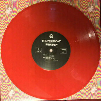 Disco de vinilo Thundercat - Drunk (Red Coloured) (4 x 10" Vinyl) - 16
