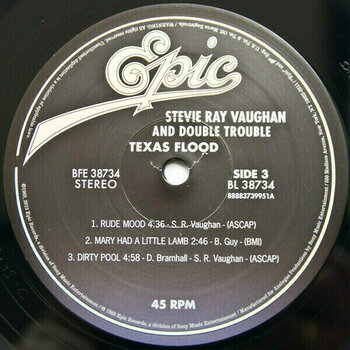 Schallplatte Stevie Ray Vaughan - Texas Flood (2 LP) (200g) (45 RPM) - 6