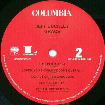 Hanglemez Jeff Buckley - Grace (LP) (180g) - 4