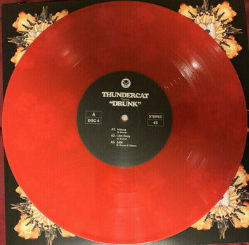 Disque vinyle Thundercat - Drunk (Red Coloured) (4 x 10" Vinyl) - 21