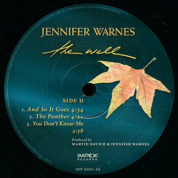 LP Jennifer Warnes - The Well (3 LP) (180g) (45 RPM) - 6