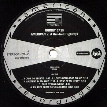 LP Johnny Cash - American V: A Hundred Highways (LP) (180g) - 4
