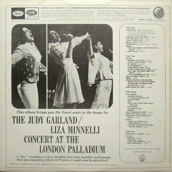 Vinyl Record Judy Garland And Liza Minnelli - Live' At The London Palladium (Anniversary Edition) (180g) - 3