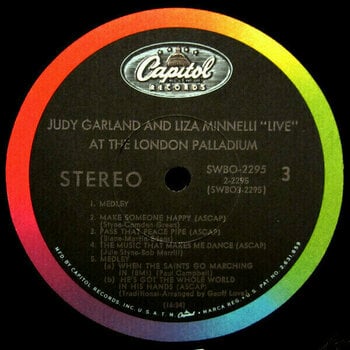Vinylskiva Judy Garland And Liza Minnelli - Live' At The London Palladium (Anniversary Edition) (180g) - 6