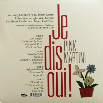 Płyta winylowa Pink Martini - Je Dis Oui! (Gatefold) (2 LP) - 2