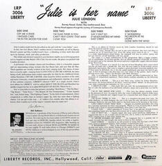 LP Julie London - Julie Is Her Name (200g) (45 RPM) (2 LP) - 2