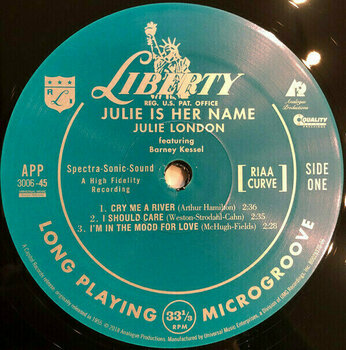 Disco in vinile Julie London - Julie Is Her Name (200g) (45 RPM) (2 LP) - 4