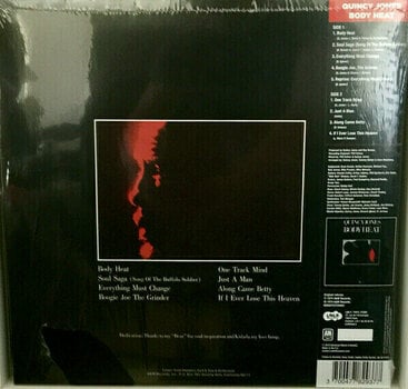LP Quincy Jones - Body Heat (Translucent Red Vinyl) (140g) - 2