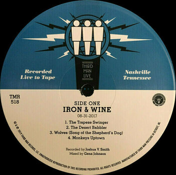 Hanglemez Iron and Wine - Live At Third Man Records (LP) - 3
