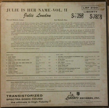 Disco in vinile Julie London - Julie Is Her Name Vol. 2 (200g) (45 RPM) (2 LP) - 2
