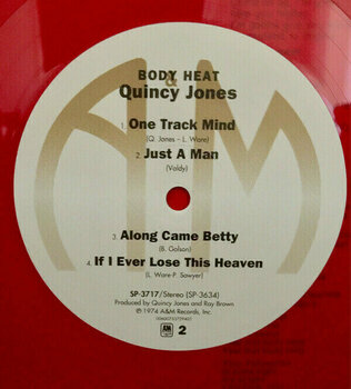 LP ploča Quincy Jones - Body Heat (Translucent Red Vinyl) (140g) - 12